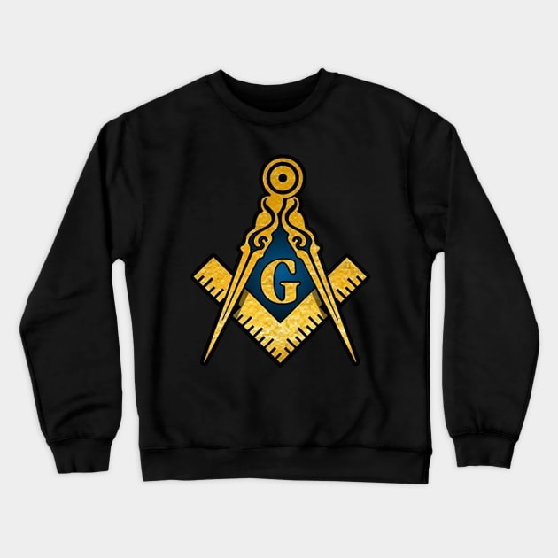 Masonic Logo Crewneck Sweatshirt by Hermz Designs